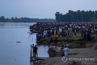 방글라 북부 선박 침몰 사망자 50명으로 늘어…