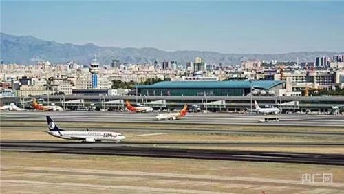 우루무치 공항 모습