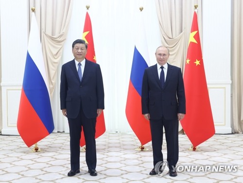 시진핑 중국 국가 주석과 푸틴 러시아 대통령