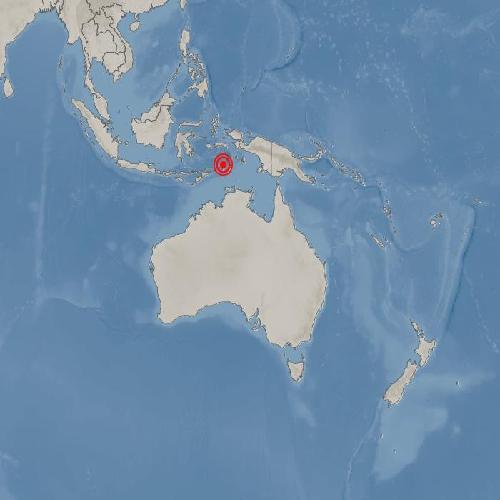 인도네시아 암본 남남동쪽 바다서 규모 7.6 지진 발생