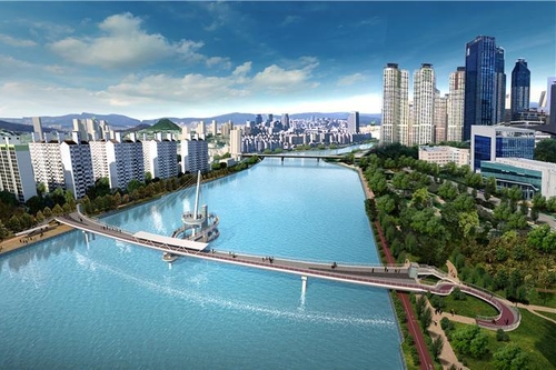 부산 수영강 보행교 '휴먼 브리지' 내일 착공…2025년 준공