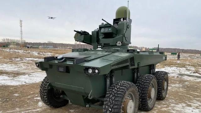 러시아가 개발한 전투 로봇 '마르케르'