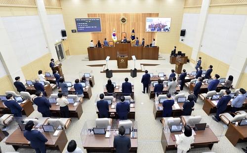 세종시의회 본회의 장면