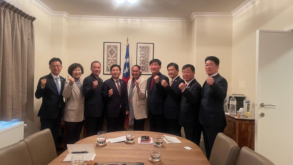 부산시의회, 사모아에 엑스포 유치 지원 요청