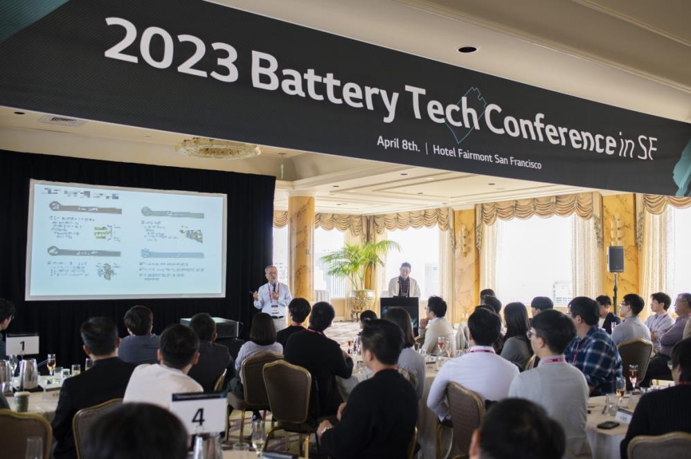 LG에너지솔루션이 8일(현지시간) 미국 샌프란시스코에서 글로벌 인재 채용 행사 BTC(Battery Tech Conference)를 개최했다.[LG에너지솔루션 제공. 재판매 및 DB 금지]