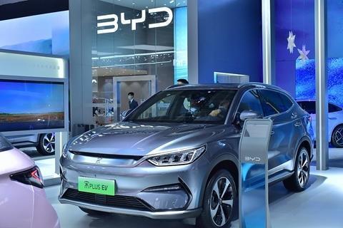 中 전기차업체 비야디, 판매호조에 올 상반기 순이익 200% 급증
