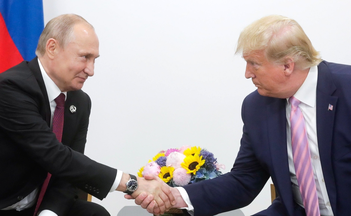 푸틴 대통령과 트럼프 전 대통령 