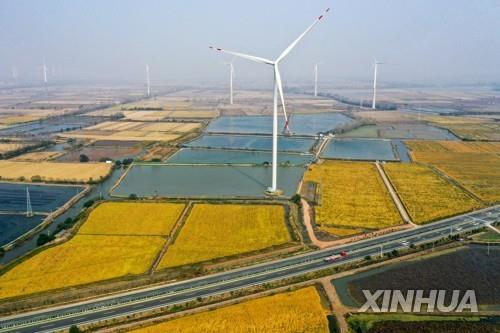중국의 태양광과 풍력 설비