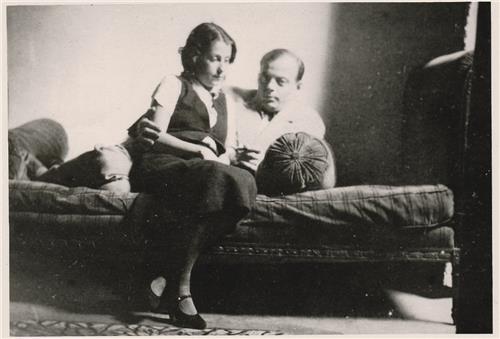 앙투안 드 생텍쥐페리(오른쪽)와 콘수엘로 고메스 카리요(1930년)