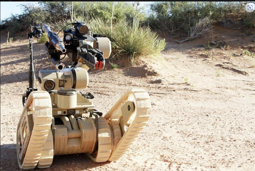 미국 육군의 폭발물 탐지 로봇
