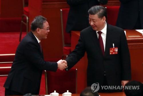 시진핑 중국 국가주석과 리창 총리