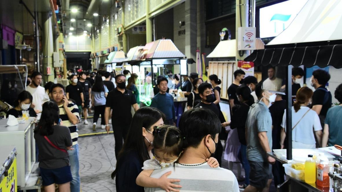먹거리·볼거리 있는 진주 '올빰야시장' 인기…매주 2천명 방문