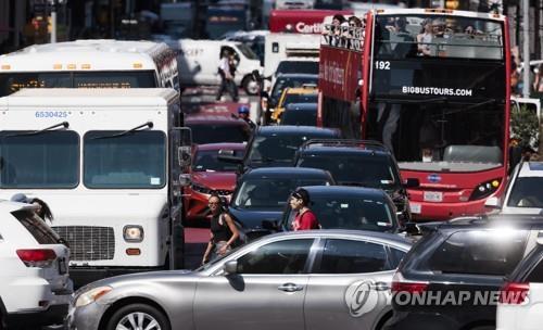 뉴욕시 도심 혼잡통행료 2만원 징수계획 무기한 중단 - 연합뉴스