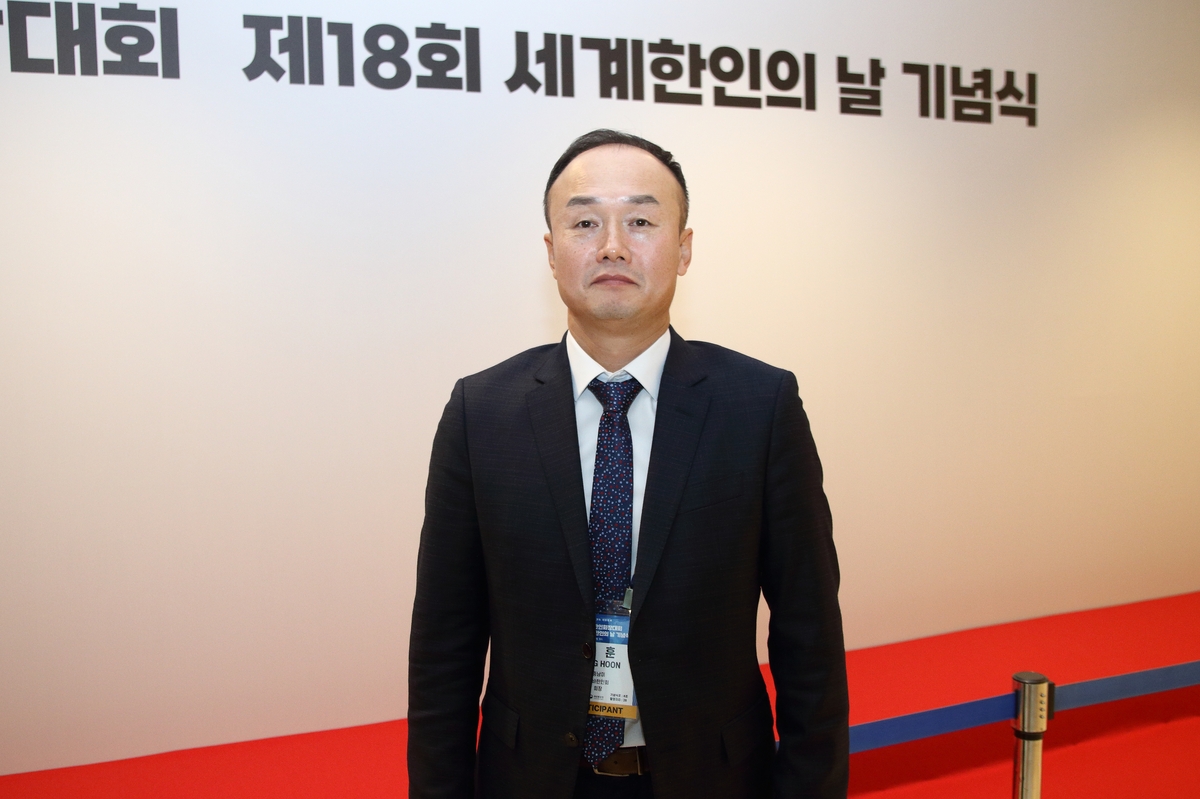 '2024 세계한인회장대회' 참석차 방한한 정훈 쿠바한인회 준비위원장