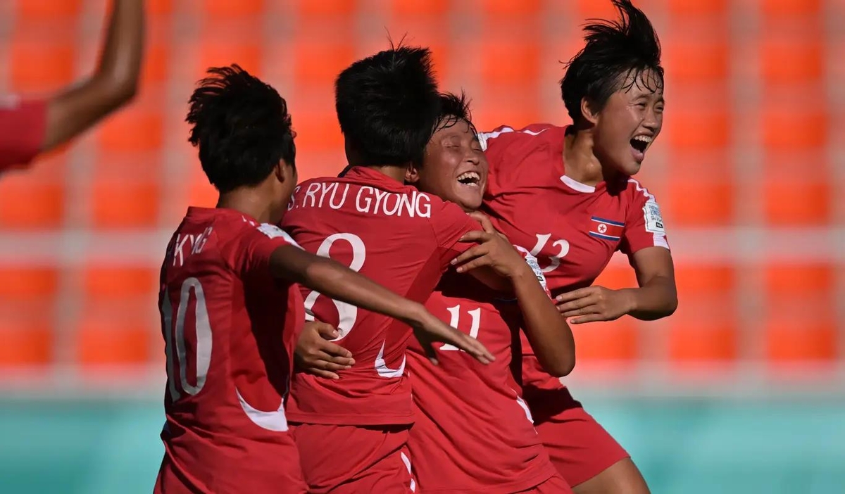 북한, U-17 여자 월드컵 첫 경기서 멕시코 4-1 완파