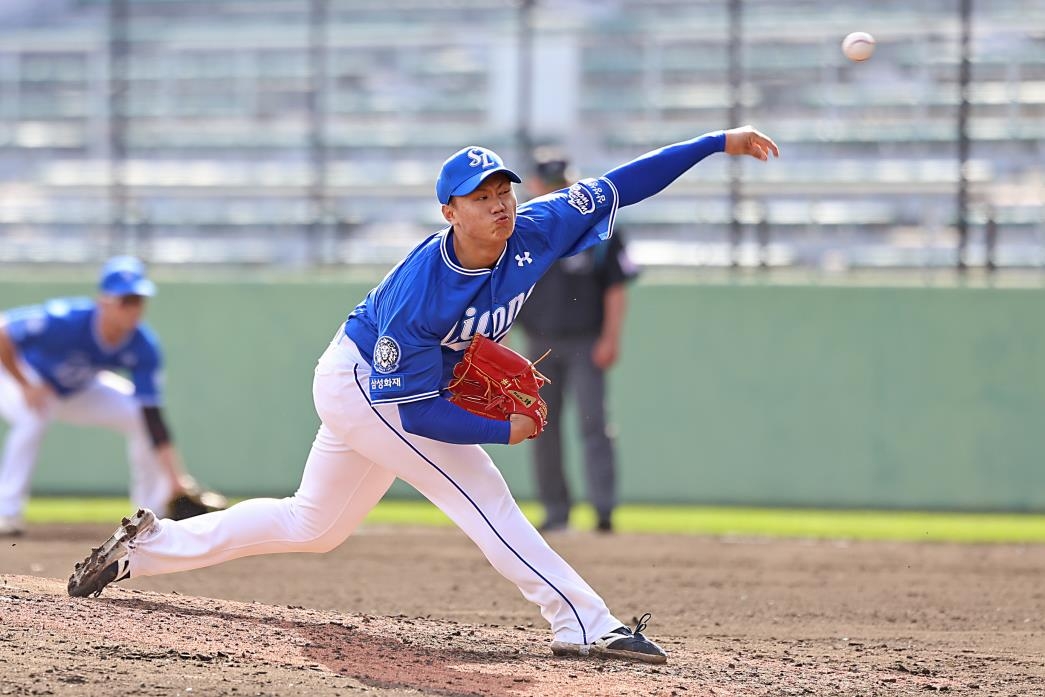 삼성 라이온즈 신인 투수 배찬승