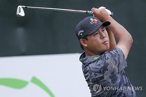 김시우의 아이언 스윙. 