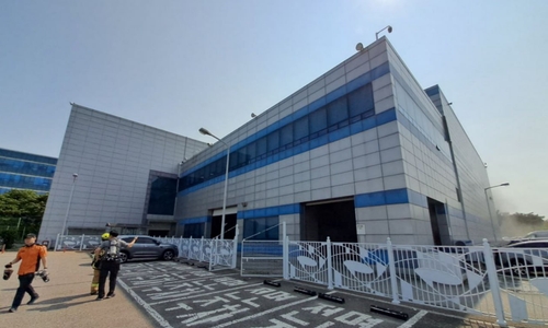 용인 르노코리아 연구소서 차량 테스트 중 화재…큰 불길 잡아(종합)