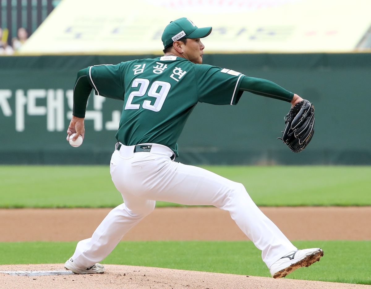 양현종과 대결에서 5이닝을 채우지 못한 SSG 김광현