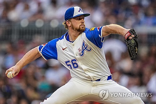 MLB 애틀랜타 에이스 슈웰렌바흐 팔꿈치 부상…2개월 결장