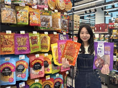 CU, 오징어·전갱이 등 초가성비 수산 안주 라인업 강…