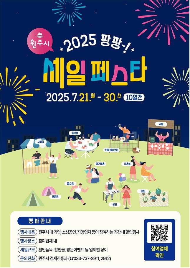 원주시, 지역경제 활력 