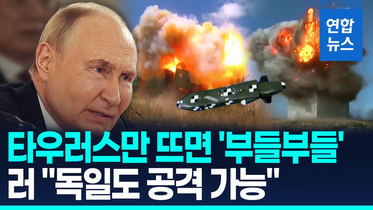 [영상] 타우러스만 뜨면 '부들부들'…러 "우크라 도우…