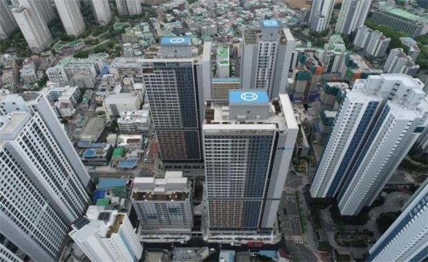 부산 시청 앞 행복주택 1단지 내달 1일부터 입주