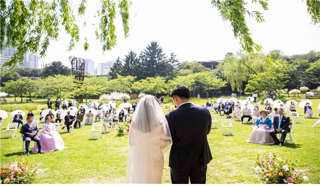 공원에서 소풍처럼 결혼해요…용산가족공원 그린웨딩 추가접수