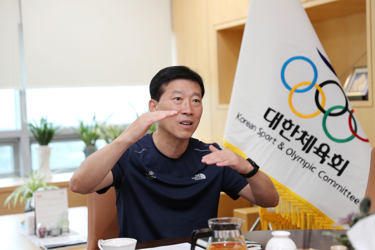 김택수 진천선수촌장