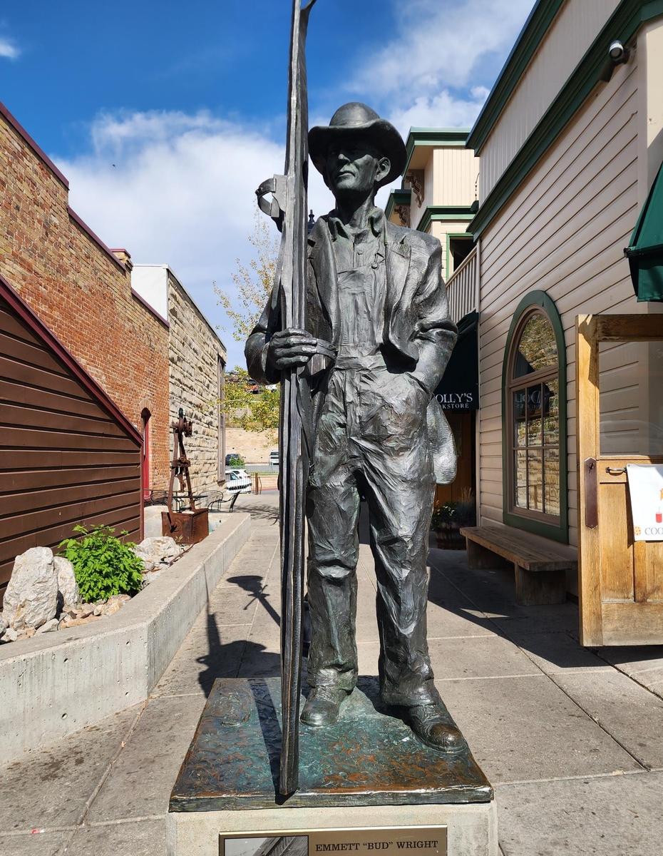 스키를 만들었던 에밋 버드 라이트 [사진/성연재 기자] 