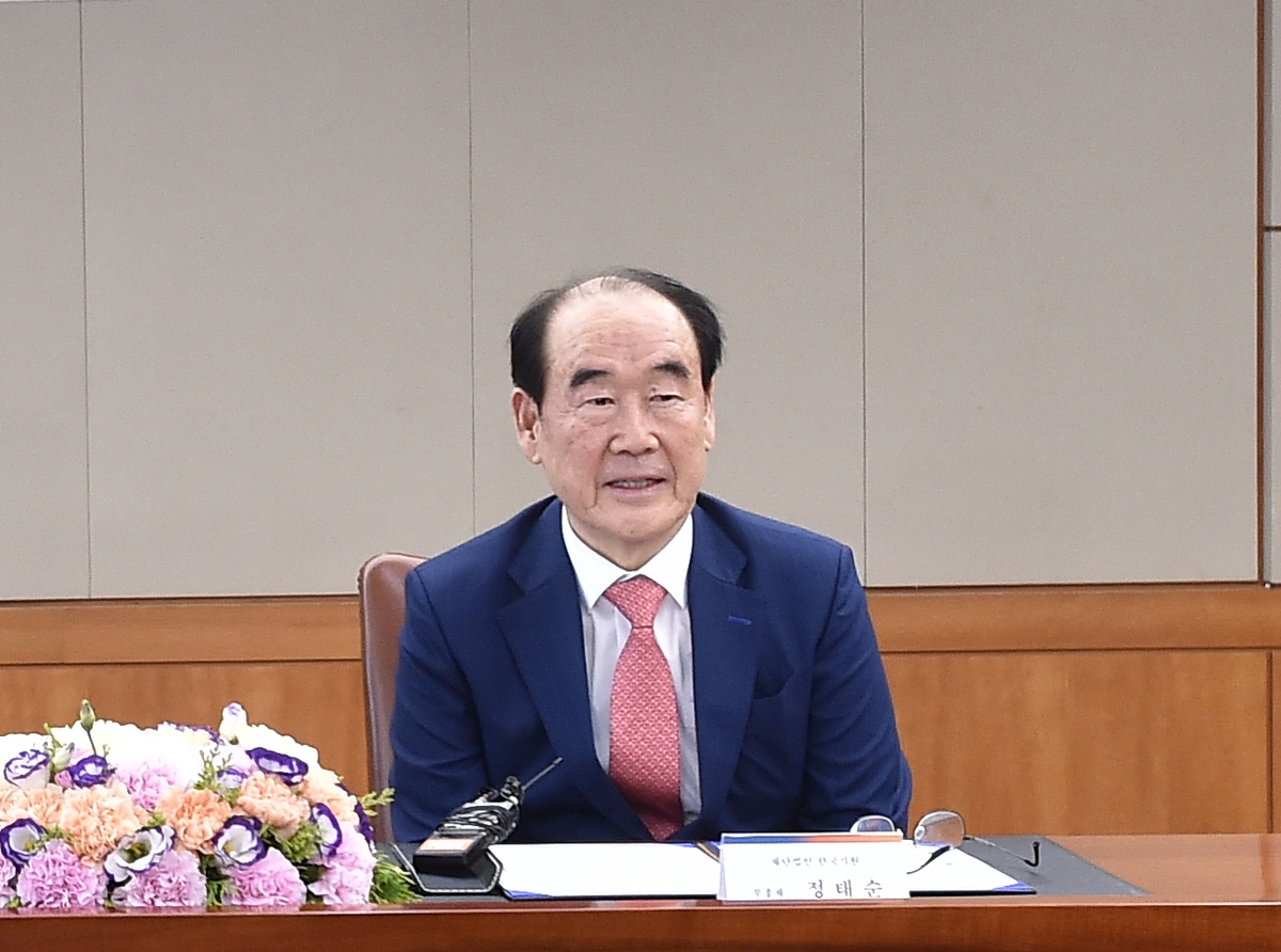 한국기원 제22대 총재에 장금상선 정태순 회장 추대…임기 4년