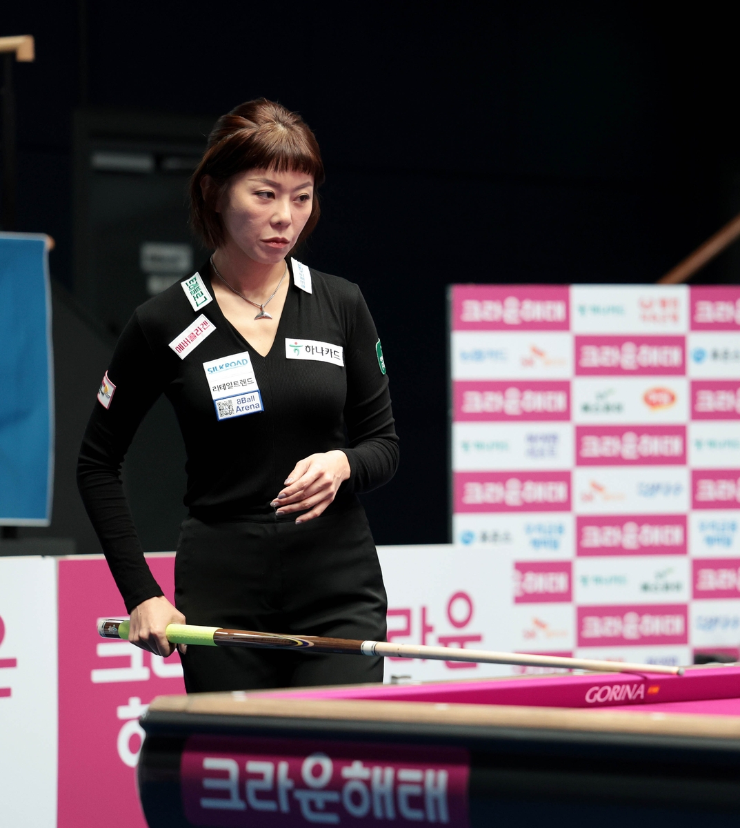 '여자프로당구 양강' 김가영·스롱, 크라운해태 챔피언십 32강