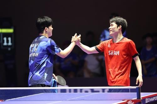 장우진 vs 박규현, 프로탁구 파이널스 승자는…16강 출전자 확정