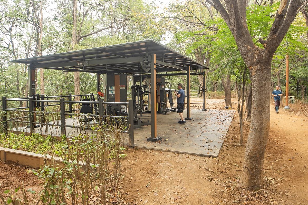 양천구, 지양산 내 불법시설 걷어내고 '열린 운동공간' 설치