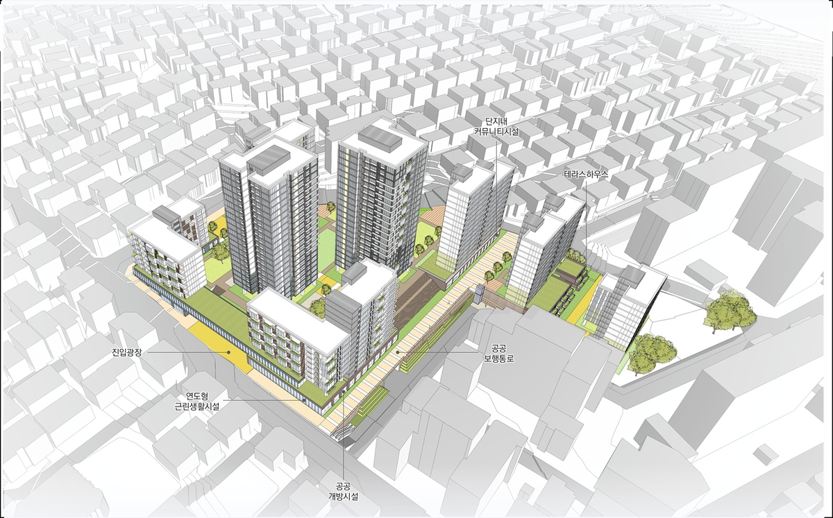 목2동 232번지 일대 조감도