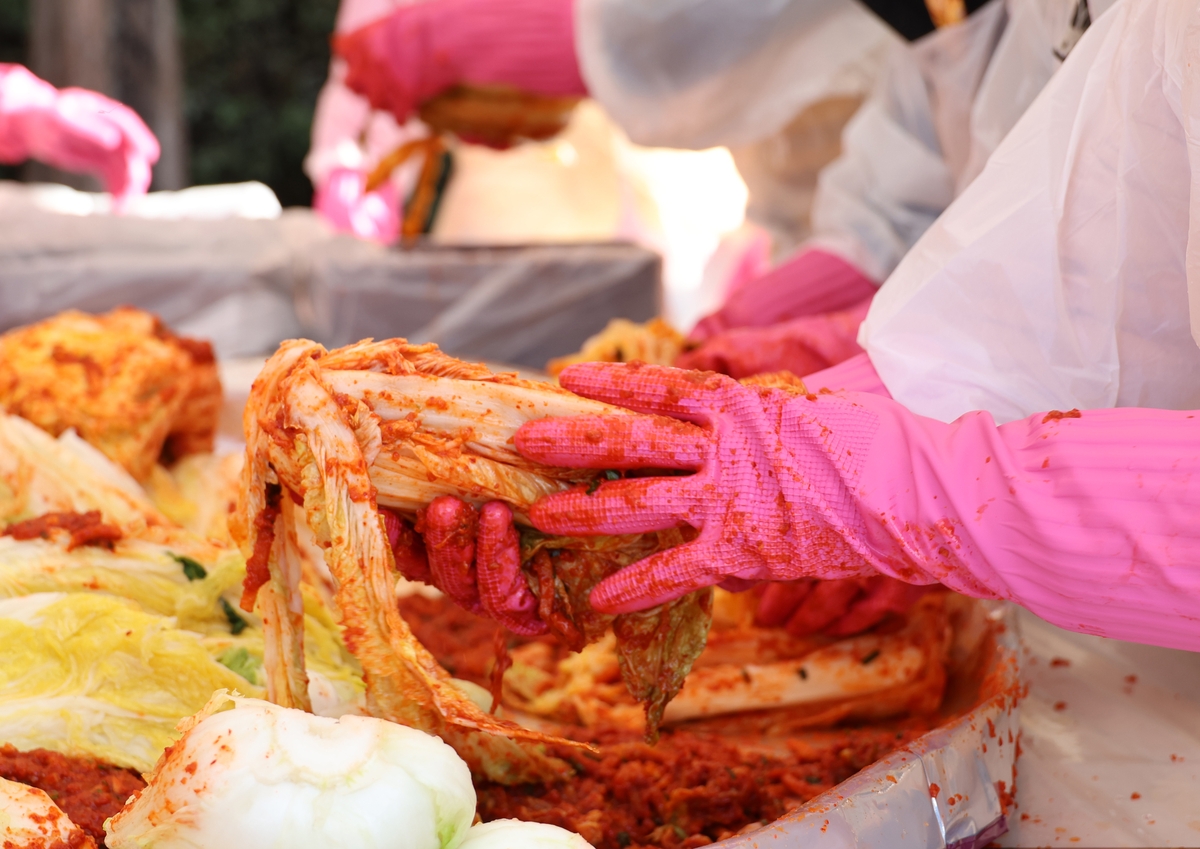 소외계층을 위한 김장김치