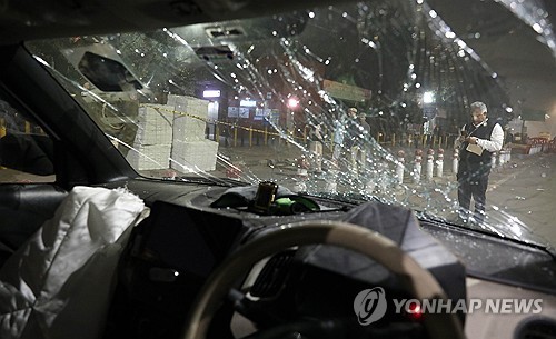 인도 델리 폭발 사고 현장 주변