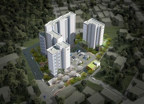 서산 대산산단 중소기업 근로자 임대아파트 조감도