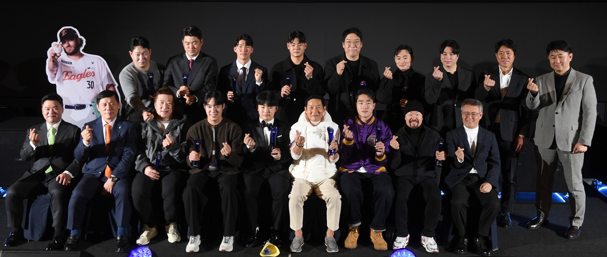 스포츠서울 시상식 기념 사진