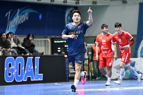 인천도시공사, 핸드볼 H리그서 SK 개막 7연승 저지(종합)