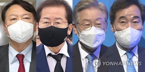 Se reduce la ventaja del gobernador de Gyeonggi sobre el ex fiscal general en la carrera presidencial