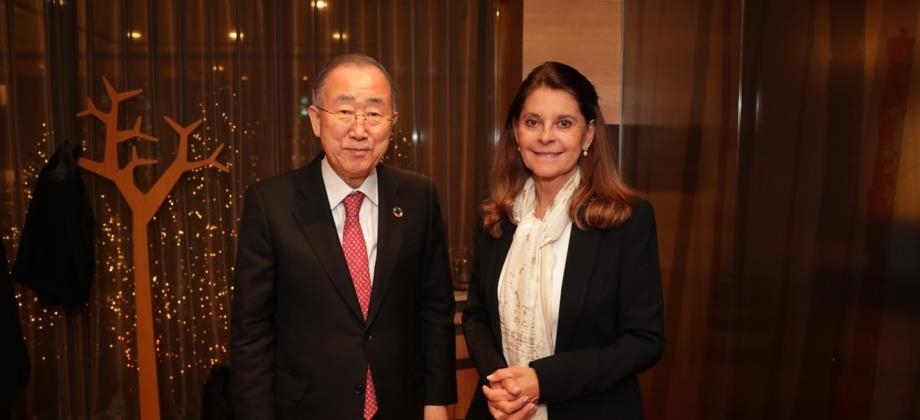 El exjefe de la ONU Ban Ki-moon visitará Colombia este mes