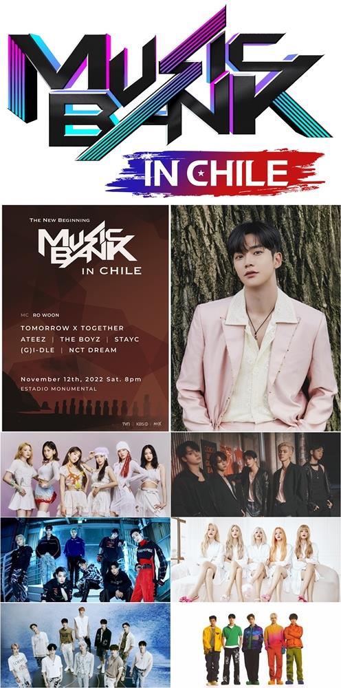 Una gira musical mundial de Music Bank se reanudará en Chile tras tres años