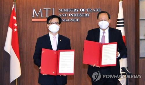 Corea del Sur firma el primer pacto de asociación digital con Singapur