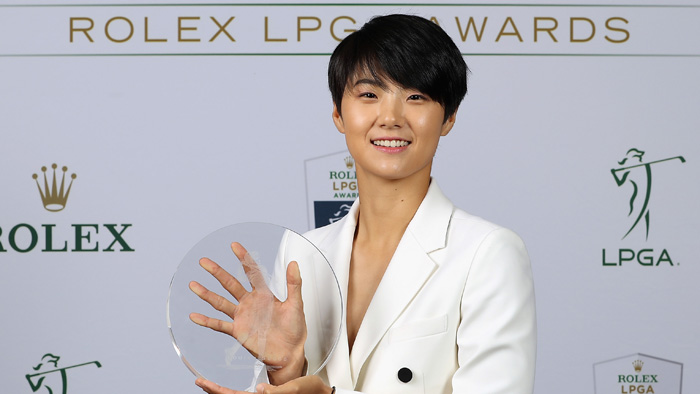 La debutante Park Sung-hyun se ubica en la lista de ganancias de la LPGA y comparte el galardón a la mejor jugadora