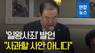 韓国国会議長　天皇謝罪発言は「謝る事案ではない」（２月１４日）