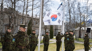 Cérémonie d'adhésion de la Corée du Sud au groupe de cyberdéfense de l'OTAN