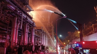 울산 에쓰오일 공장에서 폭발·화재…10명 사상