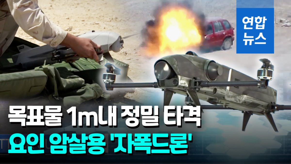 [영상] 북한 무인기에 '맞불'…군, 정밀타격용 신형 자폭드론 본격 운용